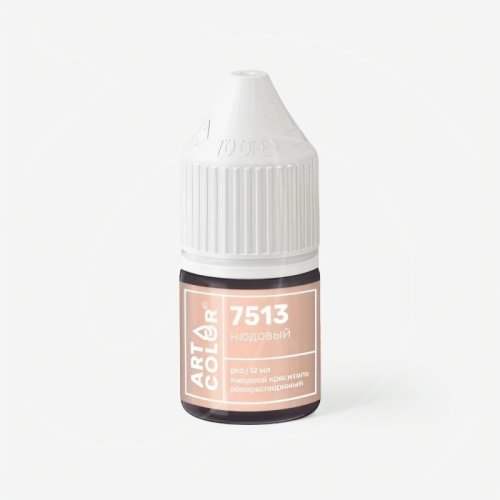 Краситель пищевой гелевый водорастворимый Art Color "Pro 7513 Нюдовый" 12 мл 7513