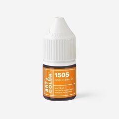 Краситель пищевой гелевый водорастворимый Art Color "Pro 1505 Оранжевый" 12 мл 1505